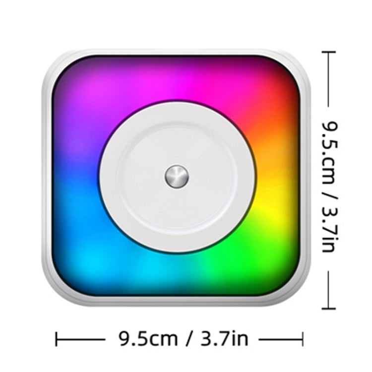 Imprimante portable mini Bluetooth à lumière RGB, imprimante d'étiquettes sans encre, avec 1 rouleau de papier, avec 5 rouleaux de papier, avec 5 rouleaux d'autocollants, avec 5 papiers + 5 autocollants + 3 papiers colorés
