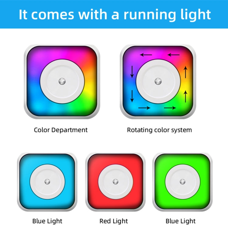 Imprimante portable mini Bluetooth à lumière RGB, imprimante d'étiquettes sans encre, avec 1 rouleau de papier, avec 5 rouleaux de papier, avec 5 rouleaux d'autocollants, avec 5 papiers + 5 autocollants + 3 papiers colorés
