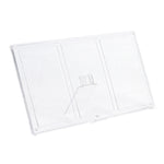 Pour Cadre photo transparent pour PC, format vertical, trois carrés, pour Polaroid