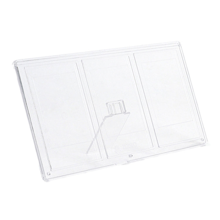 Pour Cadre photo transparent pour PC, format vertical, trois carrés, pour Polaroid