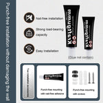 Stainless Steel Bathroom Roll Paper Holder No-Punch Cell Phone Storage Shelf, Phone Rack (White), Paper Rack (White）, Phone Rack (Black), Paper Rack (Black), Phone Rack (Gray), Paper Rack (Gray)