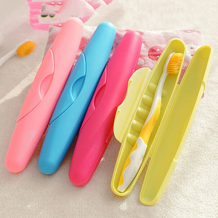 Boîte à brosse à dents portable de voyage, étui scellé pour brosse à dents avec couvercle et loquet