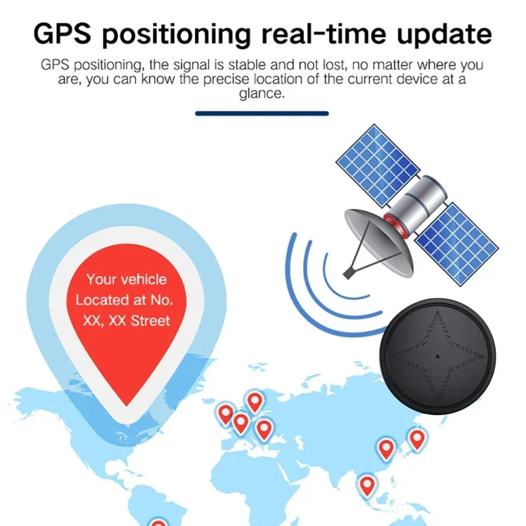 Localisateur GPS sans fil 2G à forte aimantation pour animaux domestiques/personnes âgées/enfants, PG12