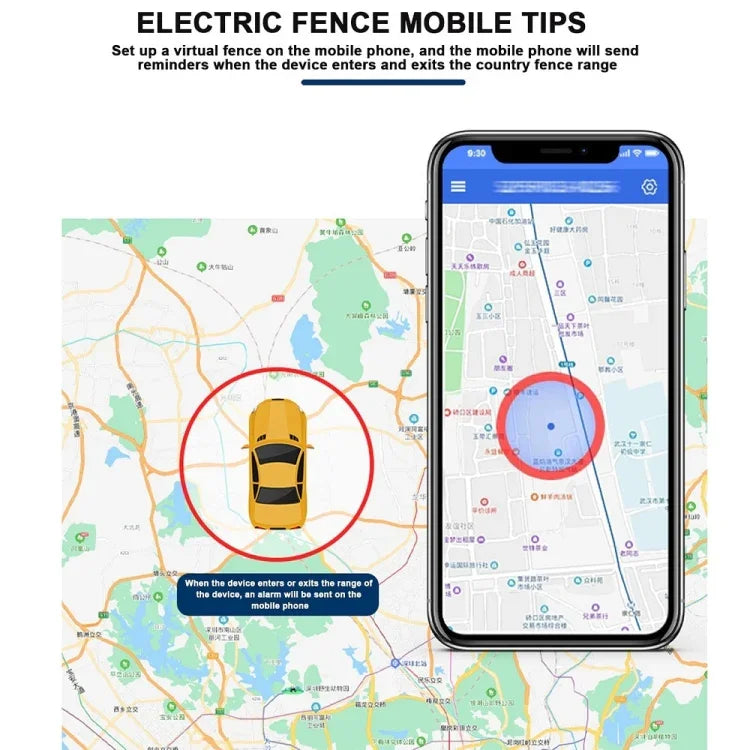 Localisateur GPS sans fil 2G à forte aimantation pour animaux domestiques/personnes âgées/enfants, PG12
