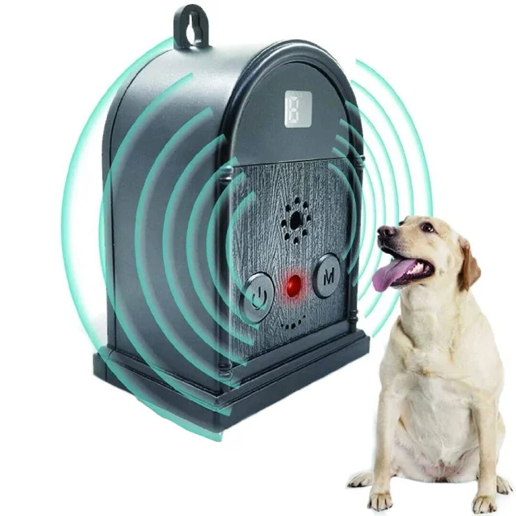 Dispositif anti-aboiement ultrasonique portable avec affichage numérique et intensité réglable, CSB-21