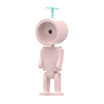 Mini veilleuse LED magnétique Astronaute, ornements de blocs de construction, lampe de bureau, rond blanc, rond rose, rond bleu, rond vert, carré blanc, carré rose, carré bleu, carré vert