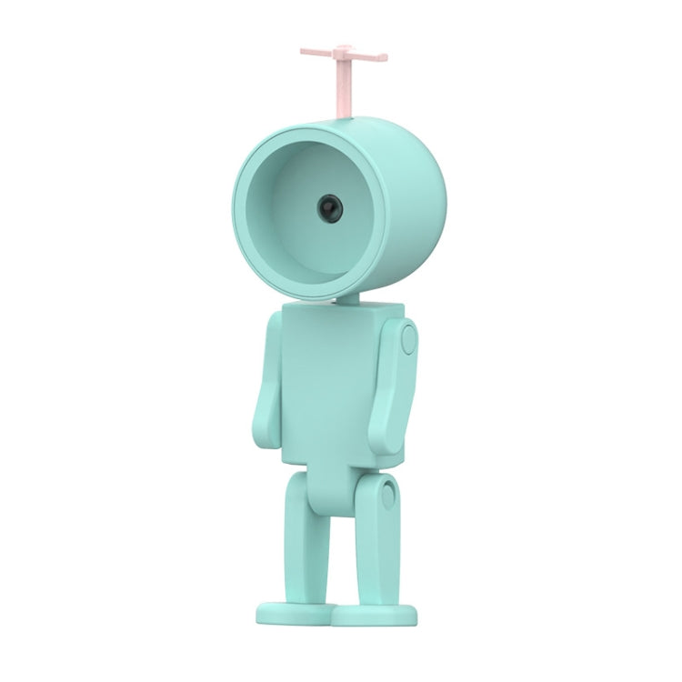 Mini veilleuse LED magnétique Astronaute, ornements de blocs de construction, lampe de bureau, rond blanc, rond rose, rond bleu, rond vert, carré blanc, carré rose, carré bleu, carré vert