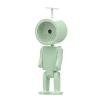 Mini veilleuse LED magnétique Astronaute, ornements de blocs de construction, lampe de bureau, rond blanc, rond rose, rond bleu, rond vert, carré blanc, carré rose, carré bleu, carré vert