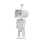 Mini veilleuse LED magnétique Astronaute, ornements de blocs de construction, lampe de bureau, rond blanc, rond rose, rond bleu, rond vert, carré blanc, carré rose, carré bleu, carré vert