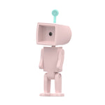Mini veilleuse LED magnétique Astronaute, ornements de blocs de construction, lampe de bureau, rond blanc, rond rose, rond bleu, rond vert, carré blanc, carré rose, carré bleu, carré vert