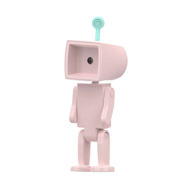 Mini veilleuse LED magnétique Astronaute, ornements de blocs de construction, lampe de bureau, rond blanc, rond rose, rond bleu, rond vert, carré blanc, carré rose, carré bleu, carré vert