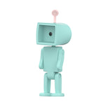 Mini veilleuse LED magnétique Astronaute, ornements de blocs de construction, lampe de bureau, rond blanc, rond rose, rond bleu, rond vert, carré blanc, carré rose, carré bleu, carré vert