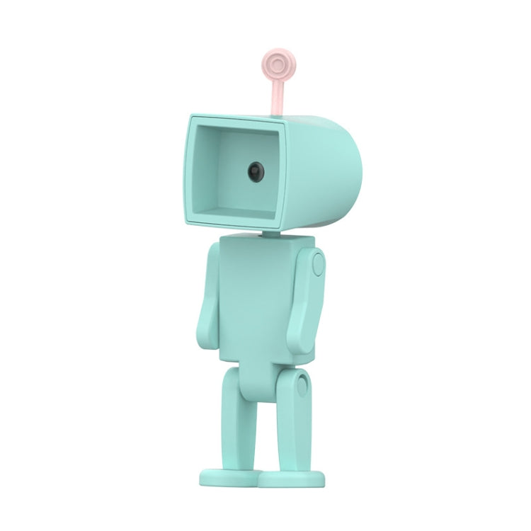 Mini veilleuse LED magnétique Astronaute, ornements de blocs de construction, lampe de bureau, rond blanc, rond rose, rond bleu, rond vert, carré blanc, carré rose, carré bleu, carré vert