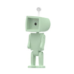 Mini veilleuse LED magnétique Astronaute, ornements de blocs de construction, lampe de bureau, rond blanc, rond rose, rond bleu, rond vert, carré blanc, carré rose, carré bleu, carré vert