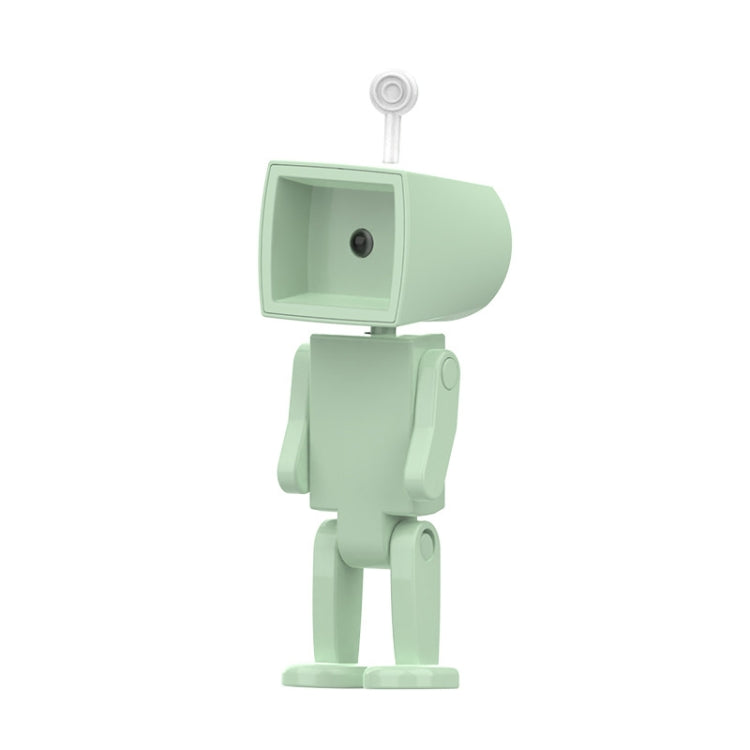 Mini veilleuse LED magnétique Astronaute, ornements de blocs de construction, lampe de bureau, rond blanc, rond rose, rond bleu, rond vert, carré blanc, carré rose, carré bleu, carré vert