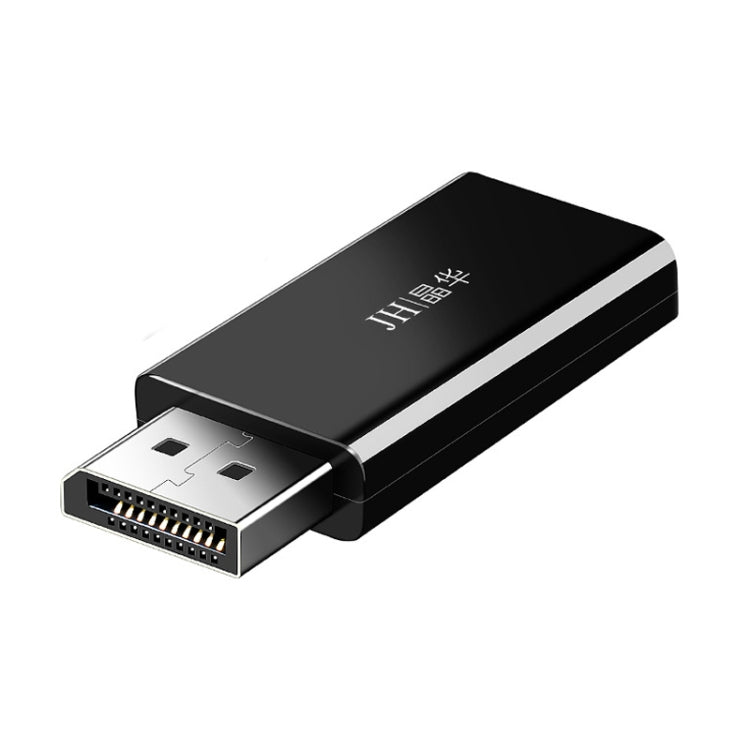 Adaptateur vidéo audio JINGHUA DP mâle vers HDMI femelle, version universelle 1080P, version universelle 4K