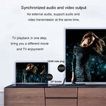 Adaptateur vidéo audio JINGHUA DP mâle vers HDMI femelle, version universelle 1080P, version universelle 4K