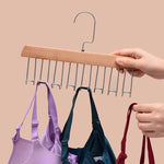 Cintres en bois, Lingerie, Gilet, Porte-cravates, Séchoirs ondulés domestiques