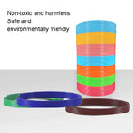 Consommables pour stylo d'impression 3D, filament de haute résistance 1,75 mm, matière première écologique, fil de soie d'impression, 10 couleurs / lot PCL 5 m