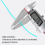 Consommables pour stylo d'impression 3D, filament de haute résistance 1,75 mm, matière première écologique, fil de soie d'impression, 10 couleurs / lot PCL 5 m