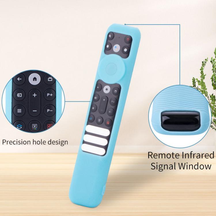 Coque de protection pour télécommande TCL RC902V FMR1/FAR2/FMR4, housses universelles en silicone antichoc, 20,9 x 4,3 x 1,7 cm