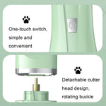 Tondeuse électrique multifonctionnelle pour animaux de compagnie, chat et chien, 2-en-1 vert, 2-en-1 blanc, 3-en-1 vert, 3-en-1 blanc, 4-en-1 vert, 4-en-1 blanc