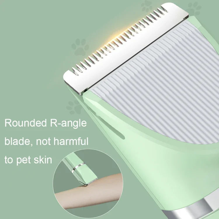Tondeuse électrique multifonctionnelle pour animaux de compagnie, chat et chien, 2-en-1 vert, 2-en-1 blanc, 3-en-1 vert, 3-en-1 blanc, 4-en-1 vert, 4-en-1 blanc