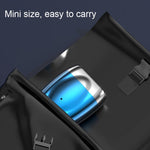 Mini rasoir électrique portable à double tête pour hommes