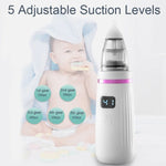 Nettoyant Nasal Électrique pour Bébé, Rechargeable par USB