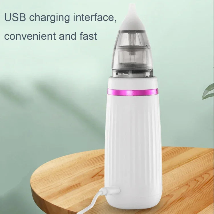Nettoyant Nasal Électrique pour Bébé, Rechargeable par USB