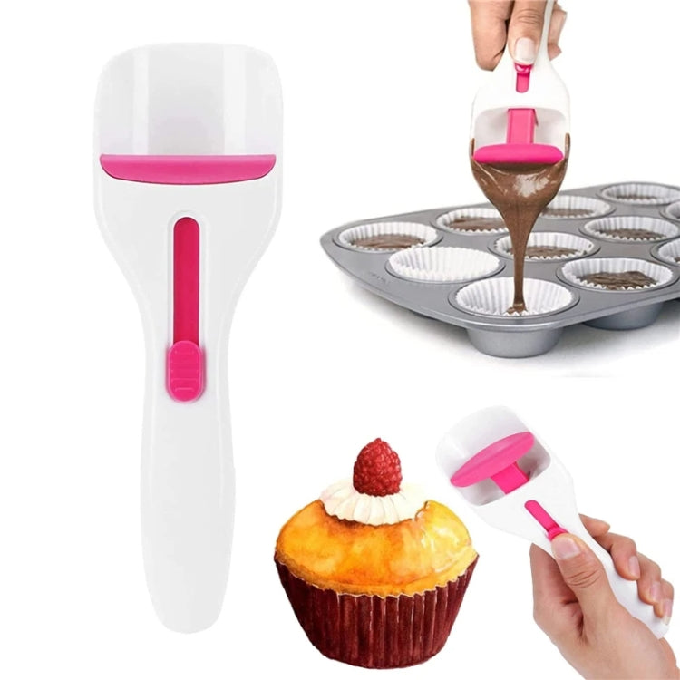Cuillère à cupcake poussoir Économie de travail Pâte Sauce chocolat Cuillère doseuse