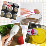 Cuillère à cupcake poussoir Économie de travail Pâte Sauce chocolat Cuillère doseuse