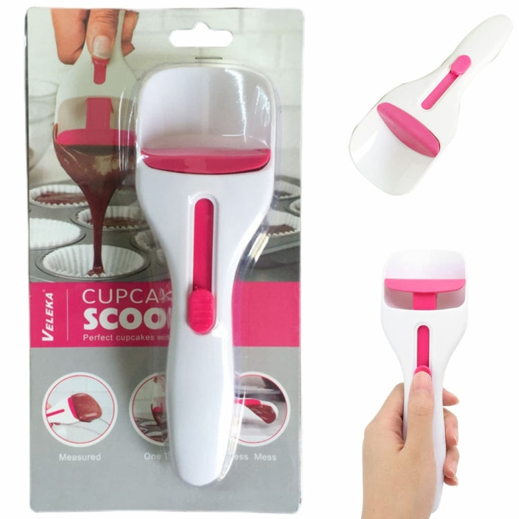Cuillère à cupcake poussoir Économie de travail Pâte Sauce chocolat Cuillère doseuse