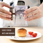 Broyeur manuel de noix et de chocolat pour hacher et moudre les aliments, pour la confection de garnitures