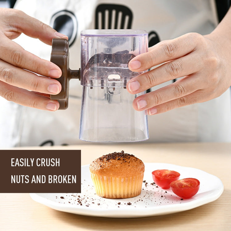 Broyeur manuel de noix et de chocolat pour hacher et moudre les aliments, pour la confection de garnitures
