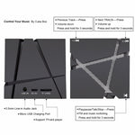 Enceinte Bluetooth AI Qone Cube à Commande Vocale avec Lumière RGB Mini Audio Sans Fil, Commande Vocale AI (Bleu), Commande Vocale AI (Rose), Commande Vocale AI (Noir), Commande Vocale AI (Blanc)