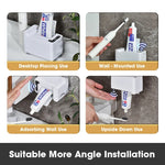Distributeur de dentifrice automatique électrique intelligent à induction, blanc à pile, blanc rechargeable, argent à pile, argent rechargeable