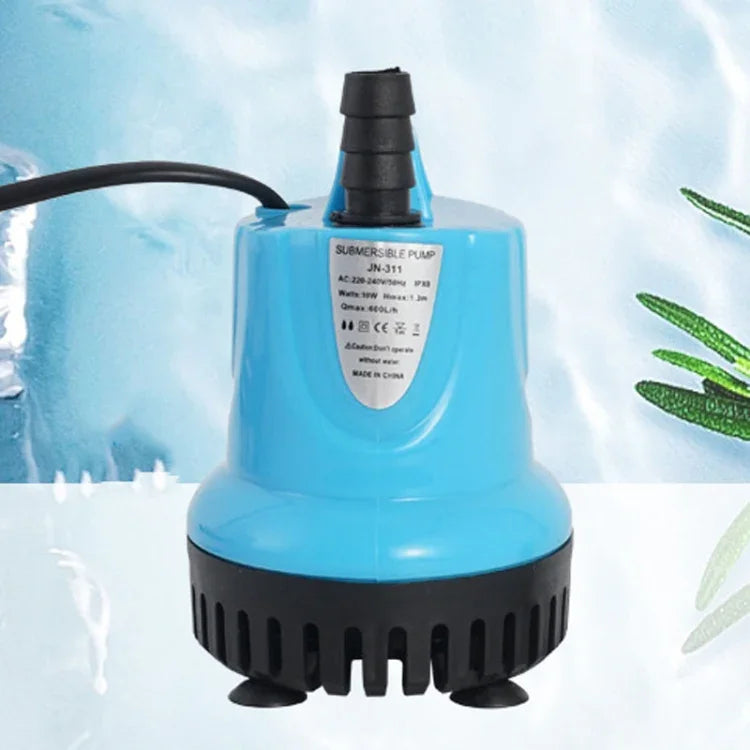 Pompe à aspiration par le bas anti-séchage pour aquarium, pompe submersible à succion de déchets, wigwam bonsaï, JN-311 12W
