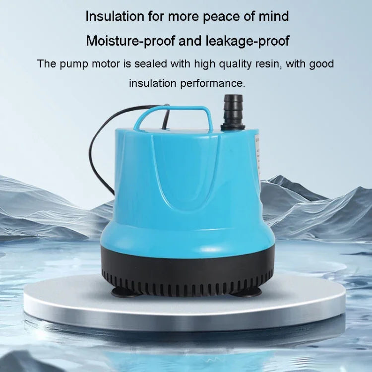 Pompe à aspiration par le bas anti-séchage pour aquarium, pompe submersible à succion de déchets, wigwam bonsaï, JN-311 12W