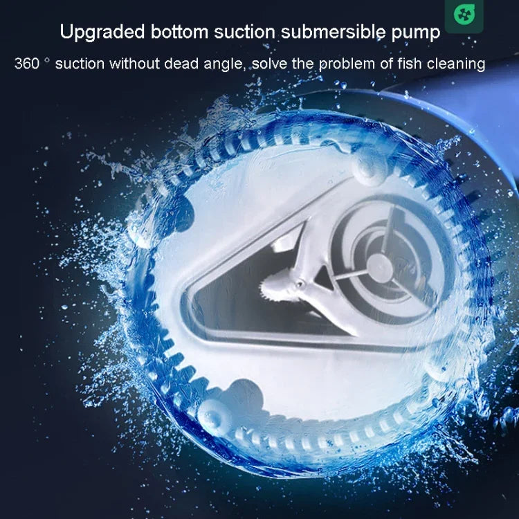 Pompe à aspiration par le bas anti-séchage pour aquarium, pompe submersible à succion de déchets, wigwam bonsaï, JN-311 12W