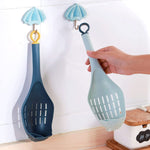 Presse-ail multifonctionnel Filtre Cuillère à fente Outils de broyage pour aliments pour bébés, Blanc Gris, Bleu Bleu clair, Bleu foncé Jaune