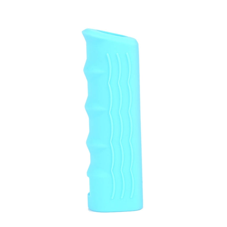 Automotive Universal Silicone Handbrake Handle Cover Brake Handle Decorative Protective Sleeve, Straight Sleeve, Oblique Sleeve