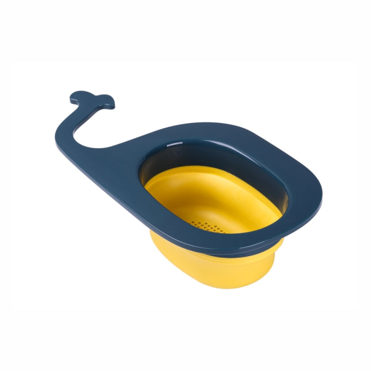 Panier de vidange multifonctionnel pliable en forme de baleine pour fruits et légumes