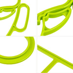 Lot de 2 pinces à couette grandes, coupe-vent, antidérapantes, en plastique, pour étendoir à linge, articles ménagers