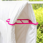 Lot de 2 pinces à couette grandes, coupe-vent, antidérapantes, en plastique, pour étendoir à linge, articles ménagers