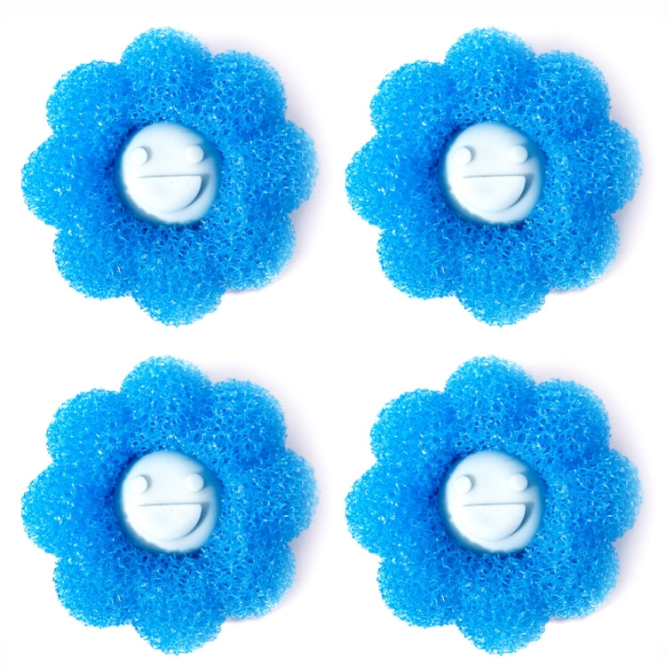 Lot de 4 boules de lavage anti-nœuds pour machine à laver