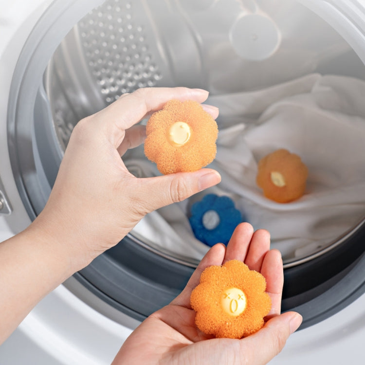Lot de 4 boules de lavage anti-nœuds pour machine à laver