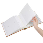 N55078 Album photo 7 pouces 50 pages pour 200 photos Livre de rangement de type insert en velours