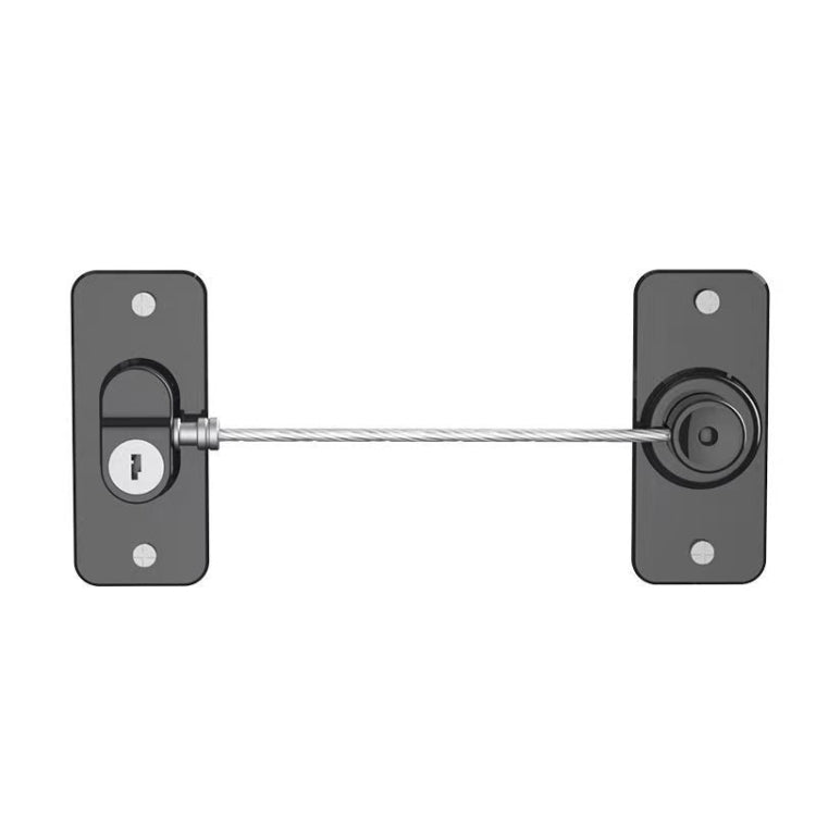 Loquet de sécurité multifonctionnel pour fenêtre d'enfant avec clé, loquet de réfrigérateur et de placard, limiteur à double usage, FQ8