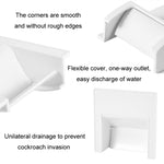 Baffle Anti-moustiques et Cafards pour Bouche d'Égout de Toilettes de Salle de Bain